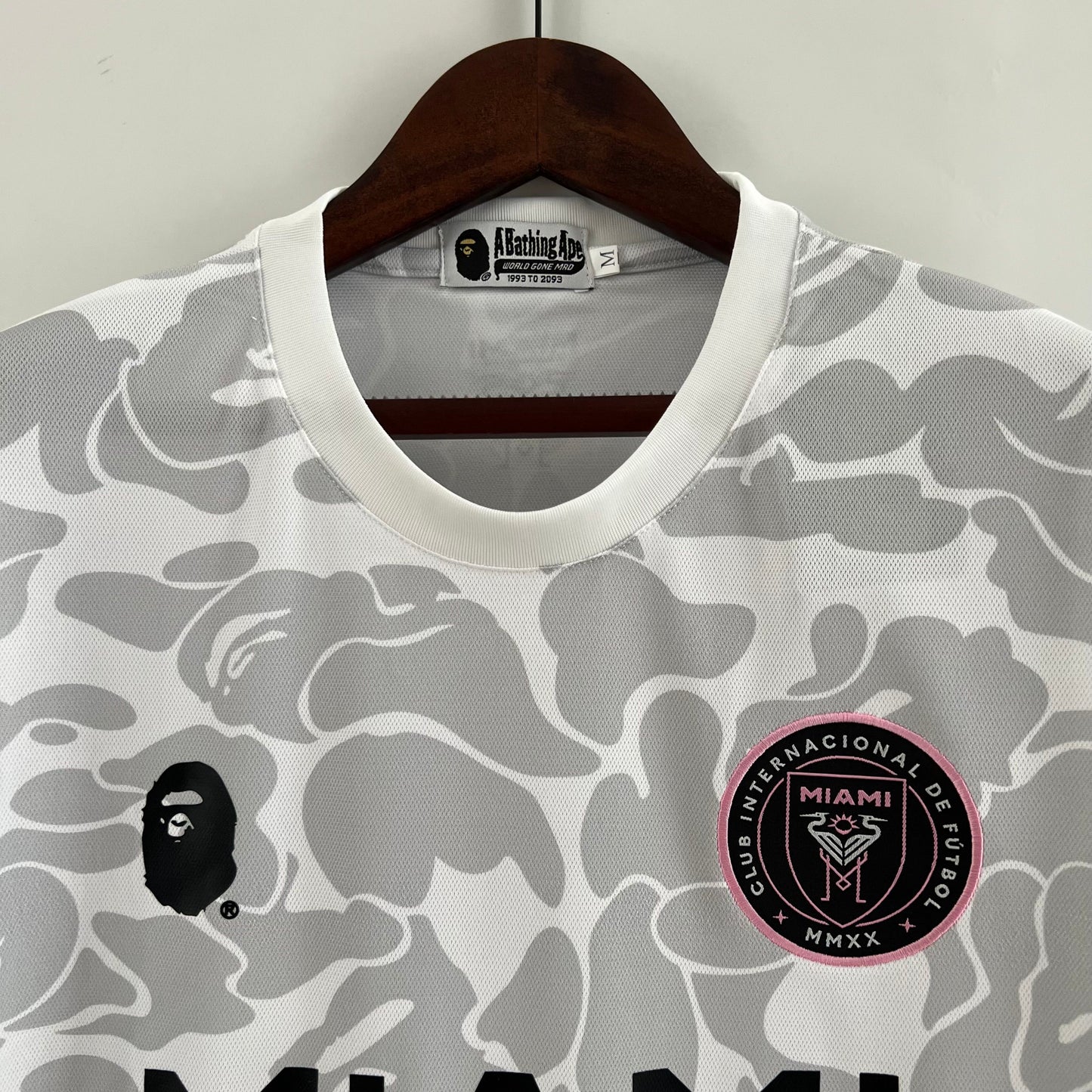 BAPE X Inter Miami Grey Tee
