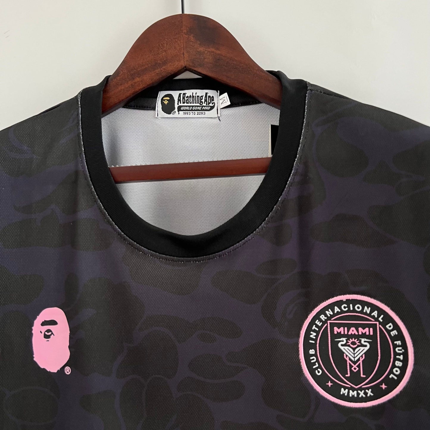 BAPE X Inter Miami Black Tee