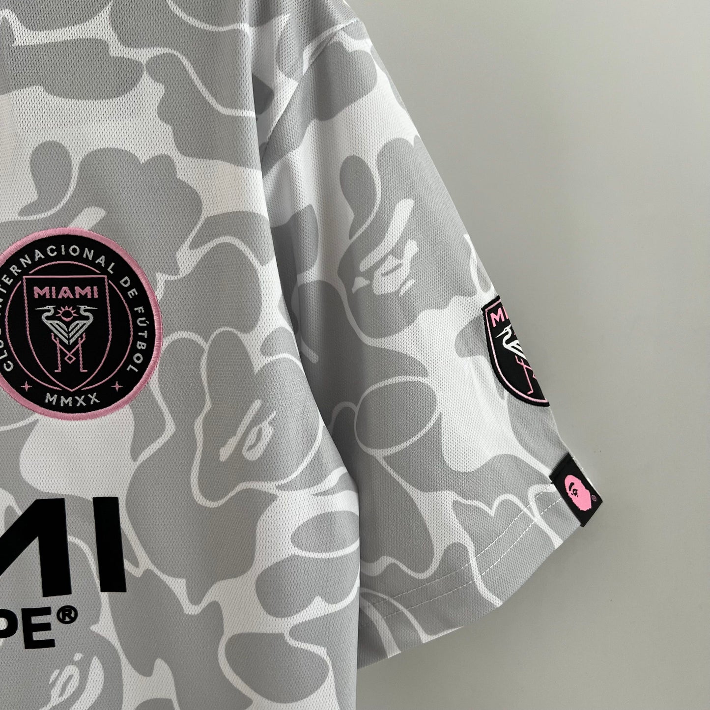 BAPE X Inter Miami Grey Tee