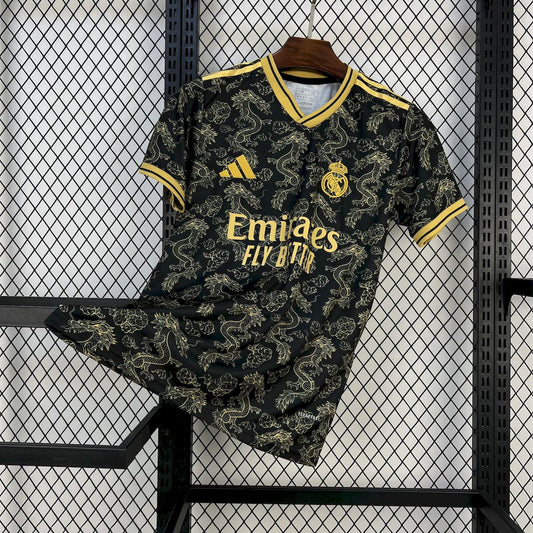 Real Madrid Gold Dragon Jersey 25/26