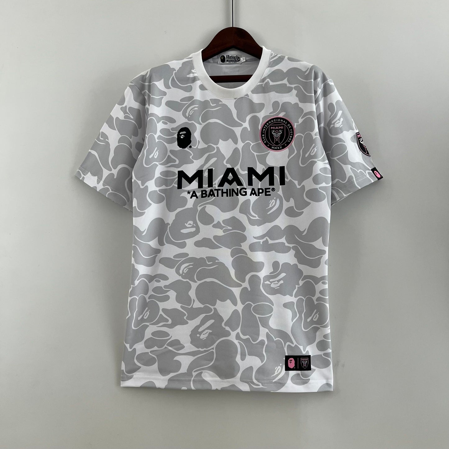 BAPE X Inter Miami Grey Tee