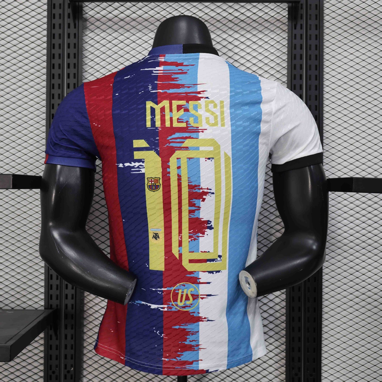 Barcelona x Argentina Messi #10 Jersey 25/26