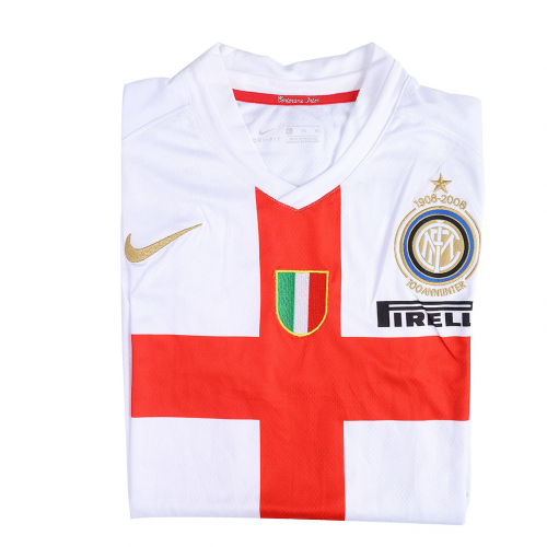 Inter Milan Retro 100th Anniversary Away 2007/08 - MS Soccer Jerseys