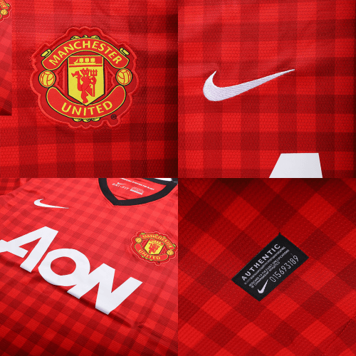 Manchester United Retro Jersey Home 2012/13 - MS Soccer Jerseys
