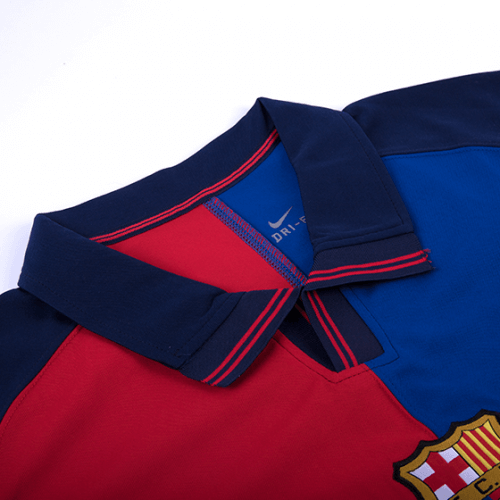Barcelona Retro Jersey 100-Year Anniversary 1999-2000 - MS Soccer Jerseys