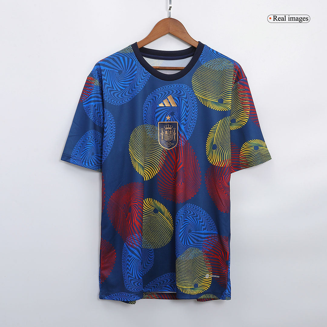 Spain Pre-Match World Cup Jersey 2022 - MS Soccer Jerseys