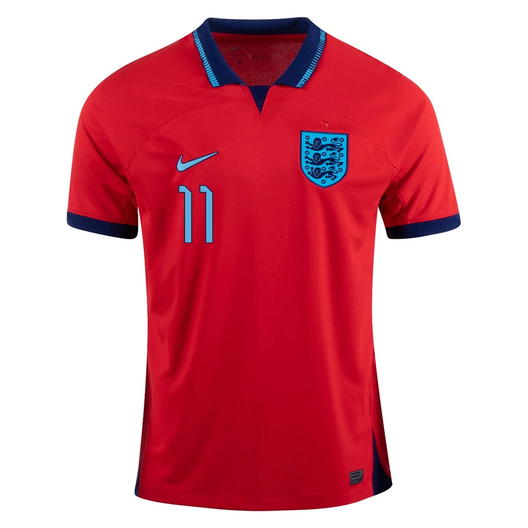England #11 Rashford Away Jersey 2022 - MS Soccer Jerseys
