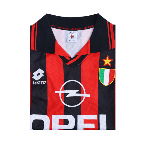 AC Milan Retro Jersey Home 1996/97 - MS Soccer Jerseys