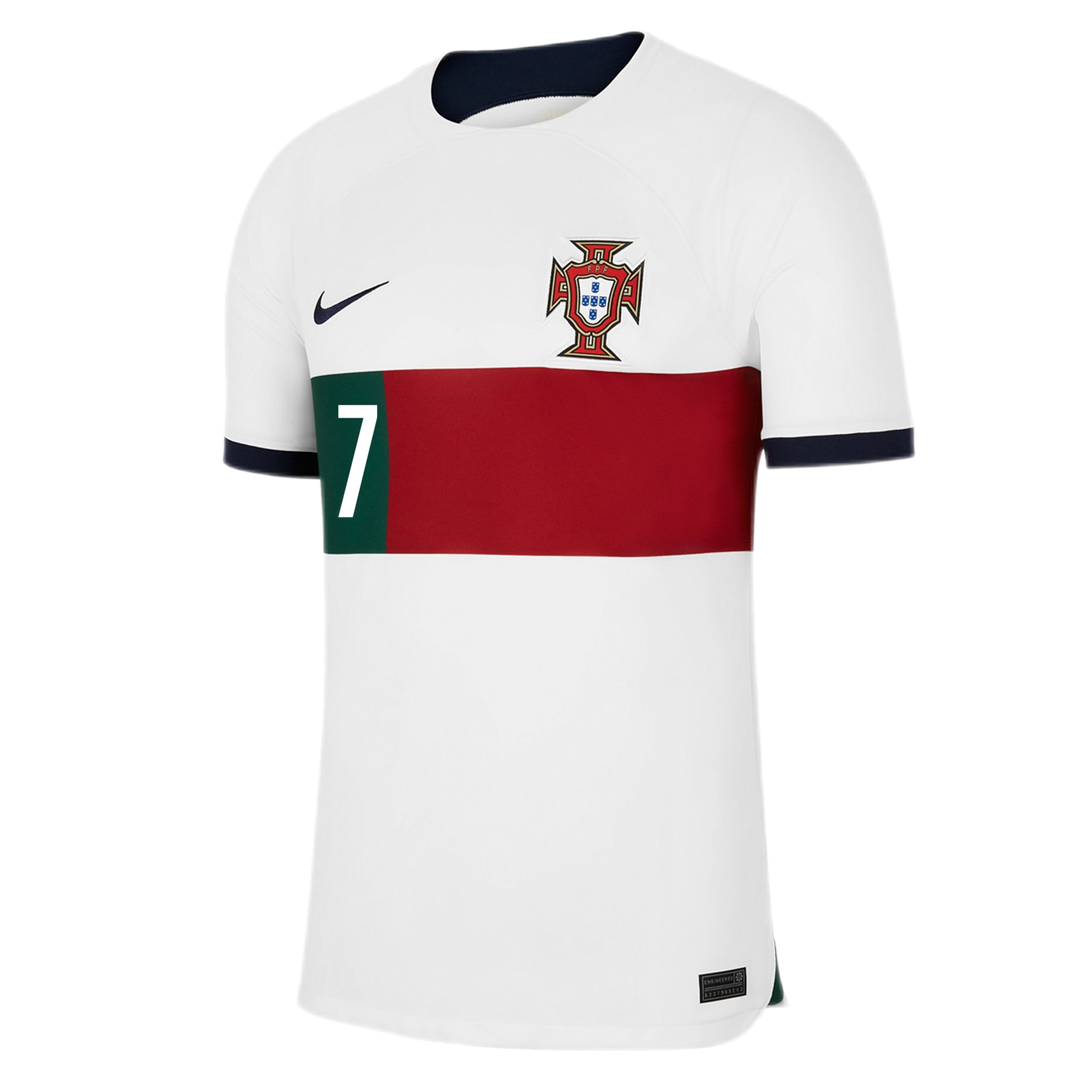 Portugal #7 Ronaldo Away Jersey 2022 - MS Soccer Jerseys