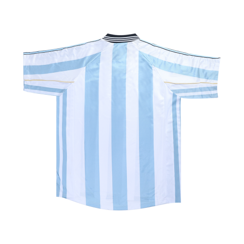 Argentina Retro Jersey Home World Cup 1998 - MS Soccer Jerseys