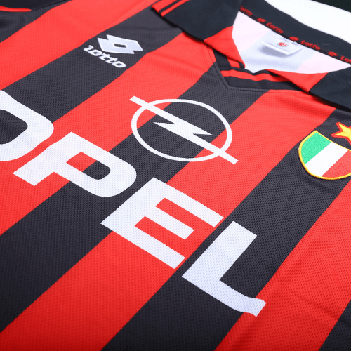 AC Milan Retro Jersey Home 1996/97 - MS Soccer Jerseys