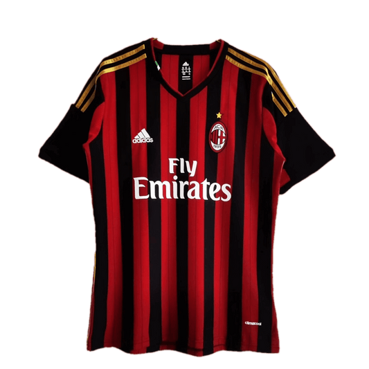 AC Milan Retro Soccer Jersey Home 2013/14 - MS Soccer Jerseys