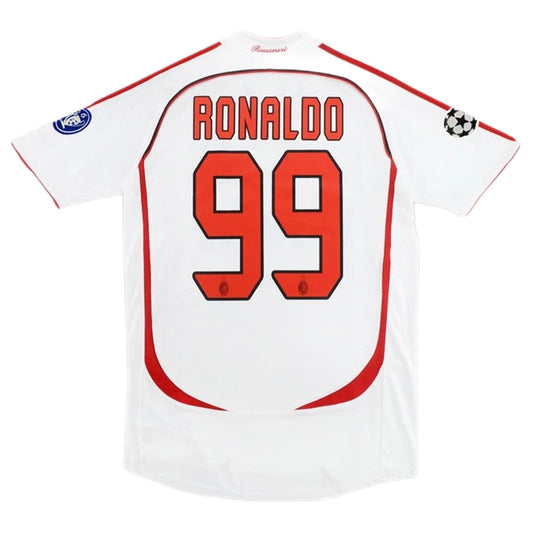 AC Milan #99 Ronaldo UCL Final Retro Jersey Away 2006/07 - MS Soccer Jerseys