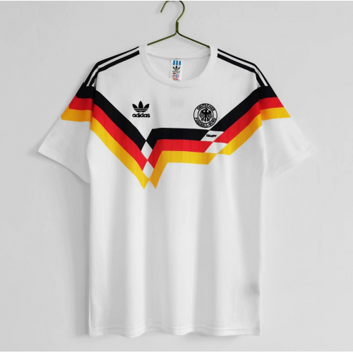 West Germany Retro Soccer Jersey Home World Cup 1990 - MS Soccer Jerseys