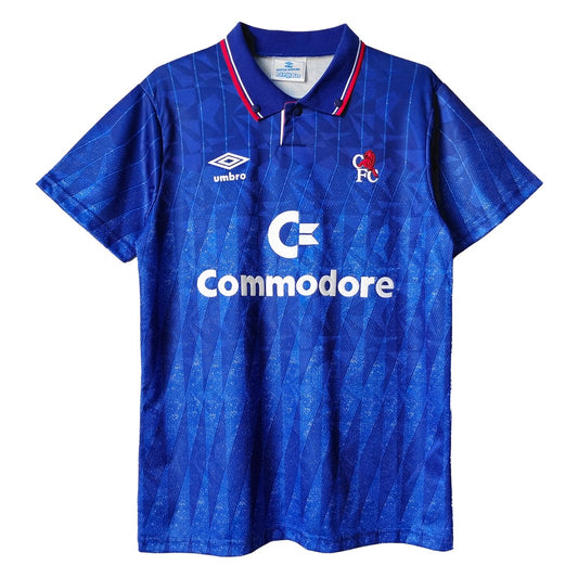 Chelsea Retro Soccer Jersey Home 1989/90 - MS Soccer Jerseys