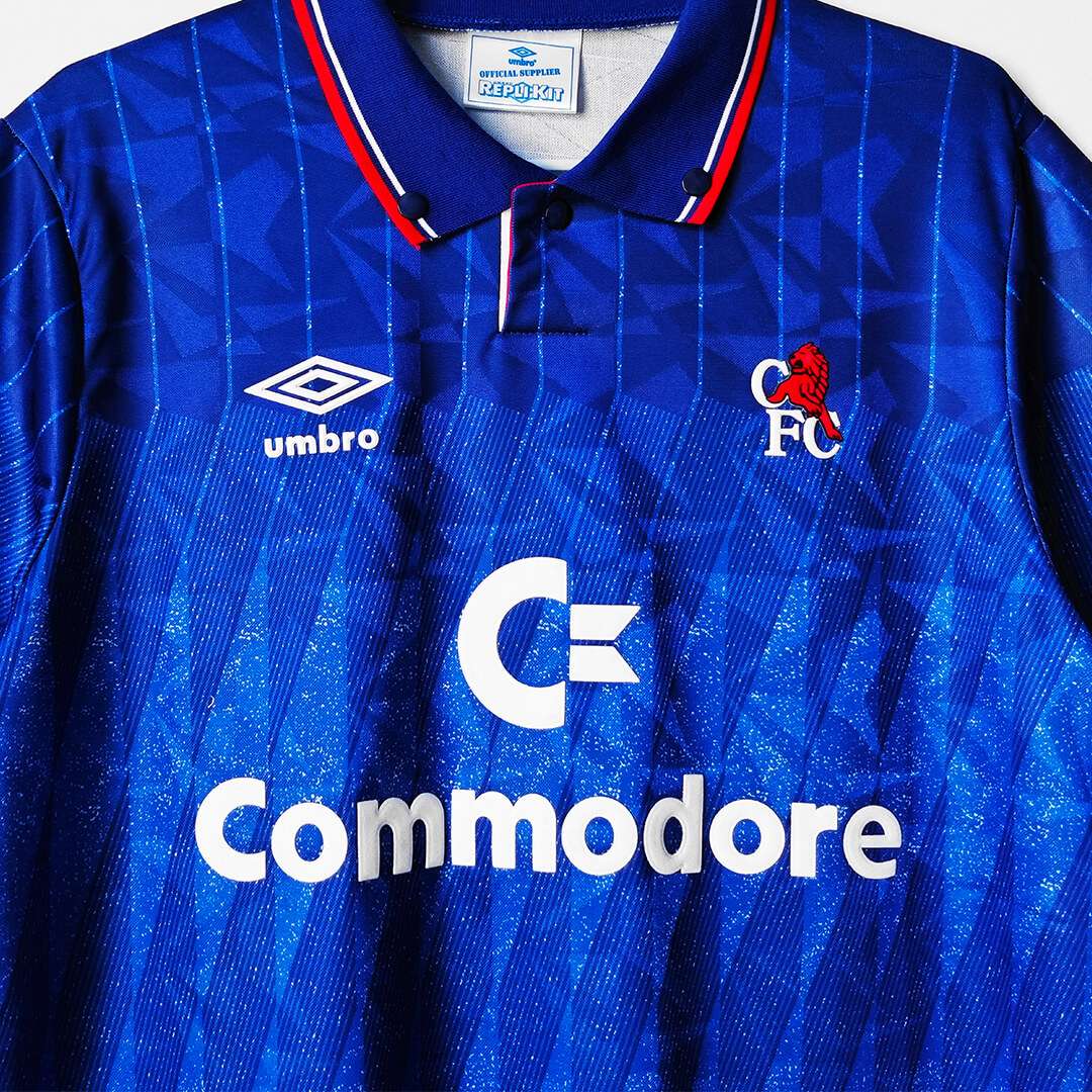 Chelsea Retro Soccer Jersey Home 1989/90 - MS Soccer Jerseys