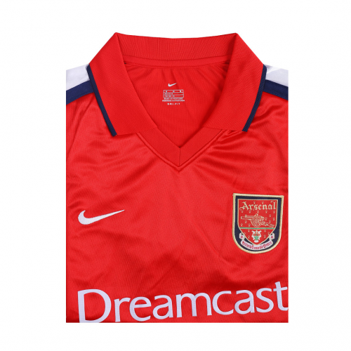 Arsenal #10 Bergkamp Retro Jersey Home 2000/01 - MS Soccer Jerseys