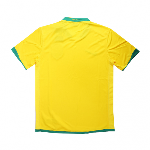Brazil Retro Soccer Jersey Home World Cup 2006 - MS Soccer Jerseys