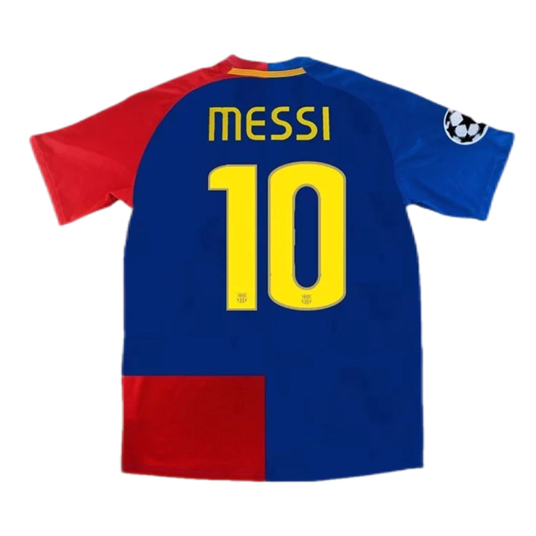 Barcelona #10 Messi UCL Final Retro Jersey Home 2008/09 - MS Soccer Jerseys