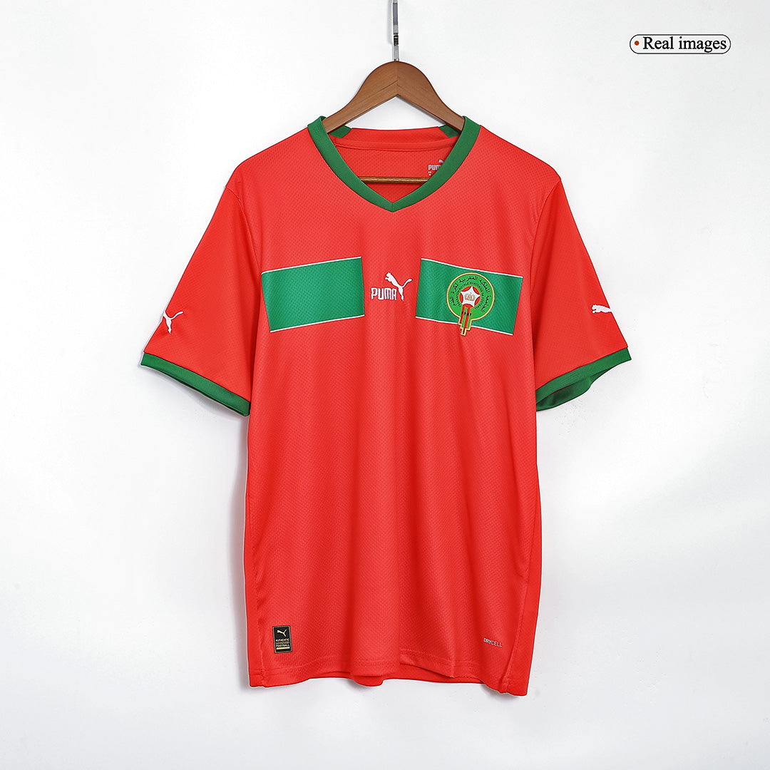 Morocco Home Jersey 2022 - MS Soccer Jerseys