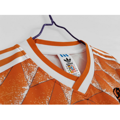 Netherlands Retro Jersey Home Euro Cup 1988 - MS Soccer Jerseys