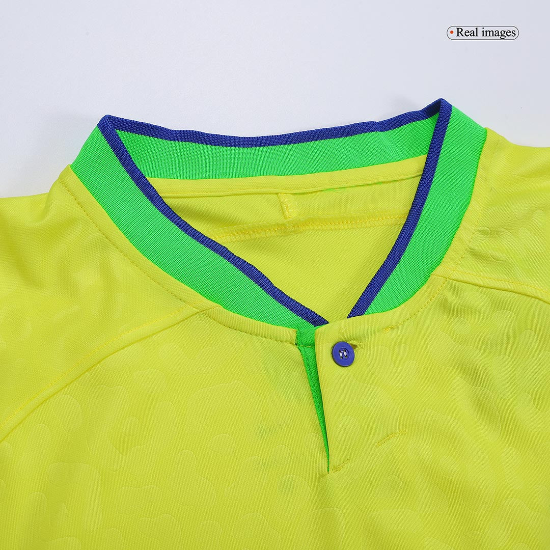 Brazil Home Jersey 2022 - MS Soccer Jerseys