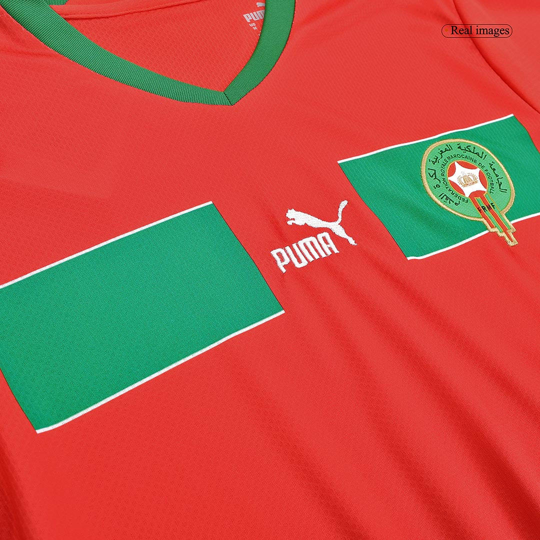 Morocco Home Jersey 2022 - MS Soccer Jerseys