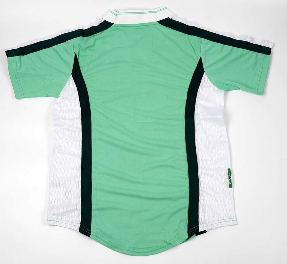 Nigeria Retro Soccer Jersey Home World Cup 1998 - MS Soccer Jerseys
