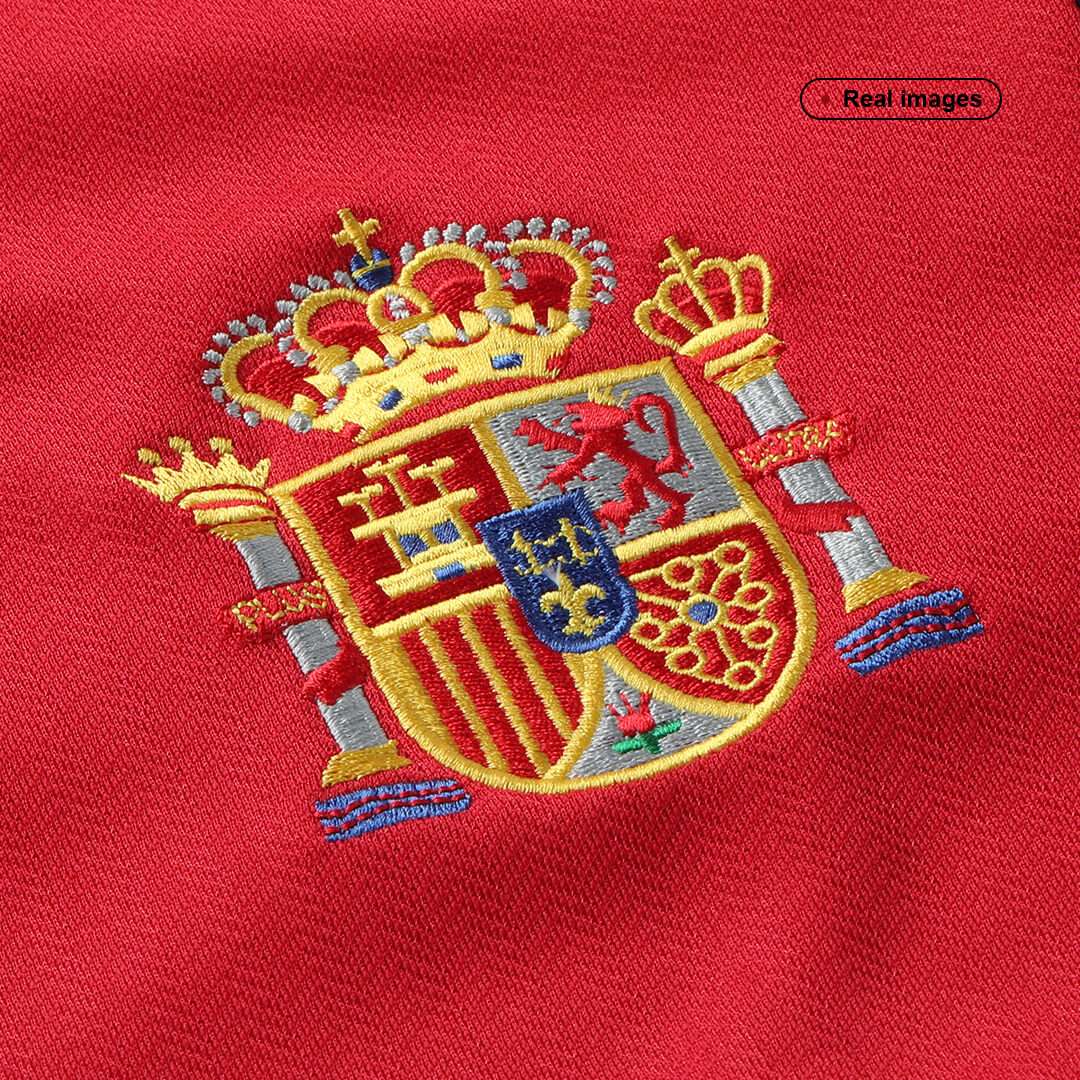 Spain Retro Jersey Home World Cup 1998 - MS Soccer Jerseys