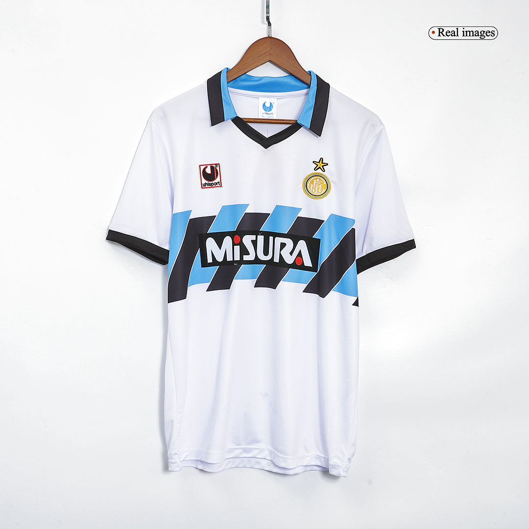Inter Milan Retro Away Jersey 1989/90 - MS Soccer Jerseys