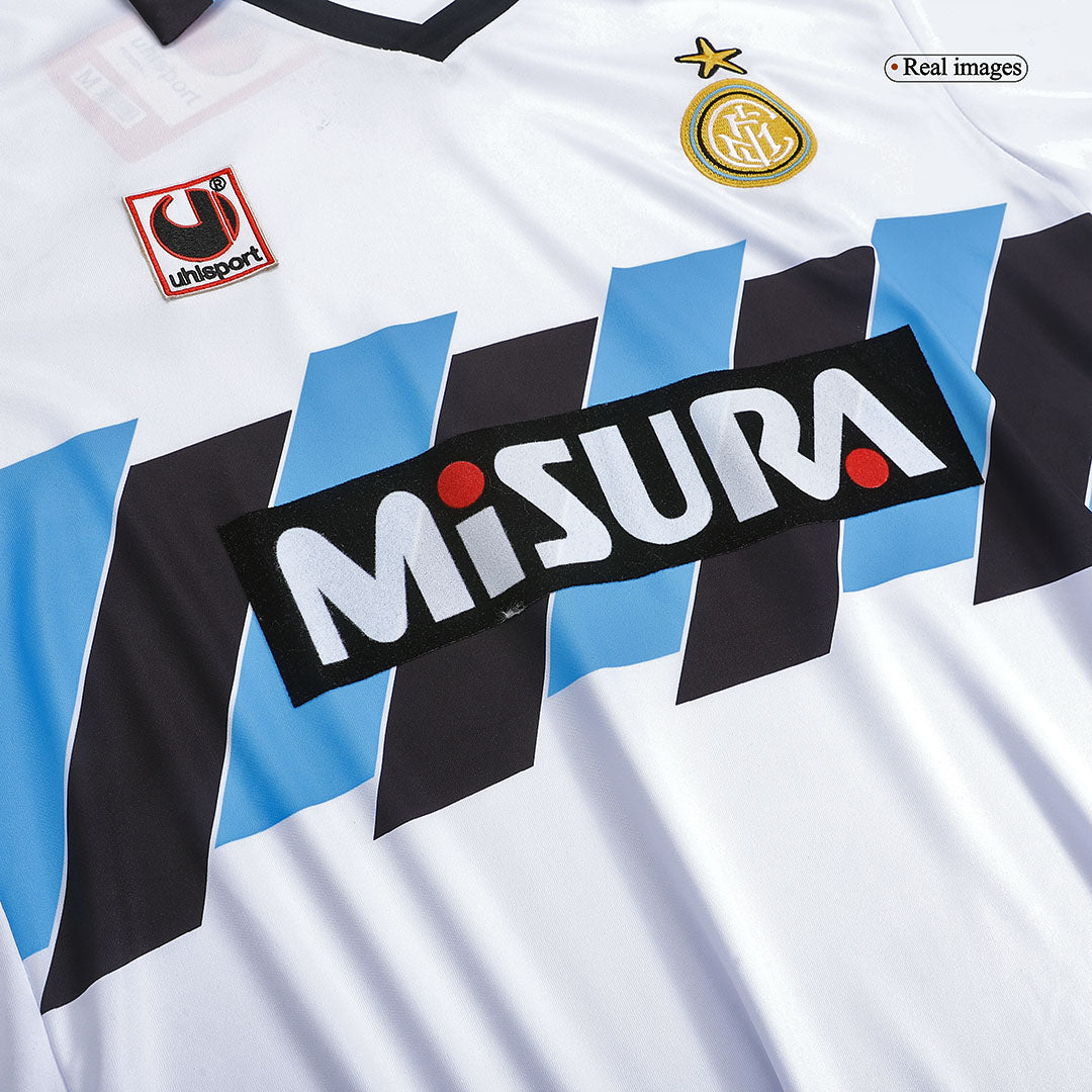 Inter Milan Retro Away Jersey 1989/90 - MS Soccer Jerseys