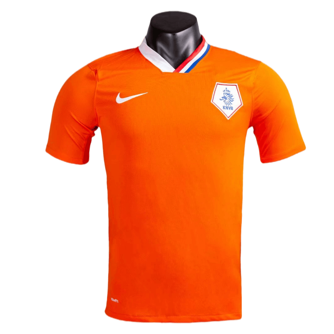 Netherlands Retro Soccer Jersey Home 2008 - MS Soccer Jerseys