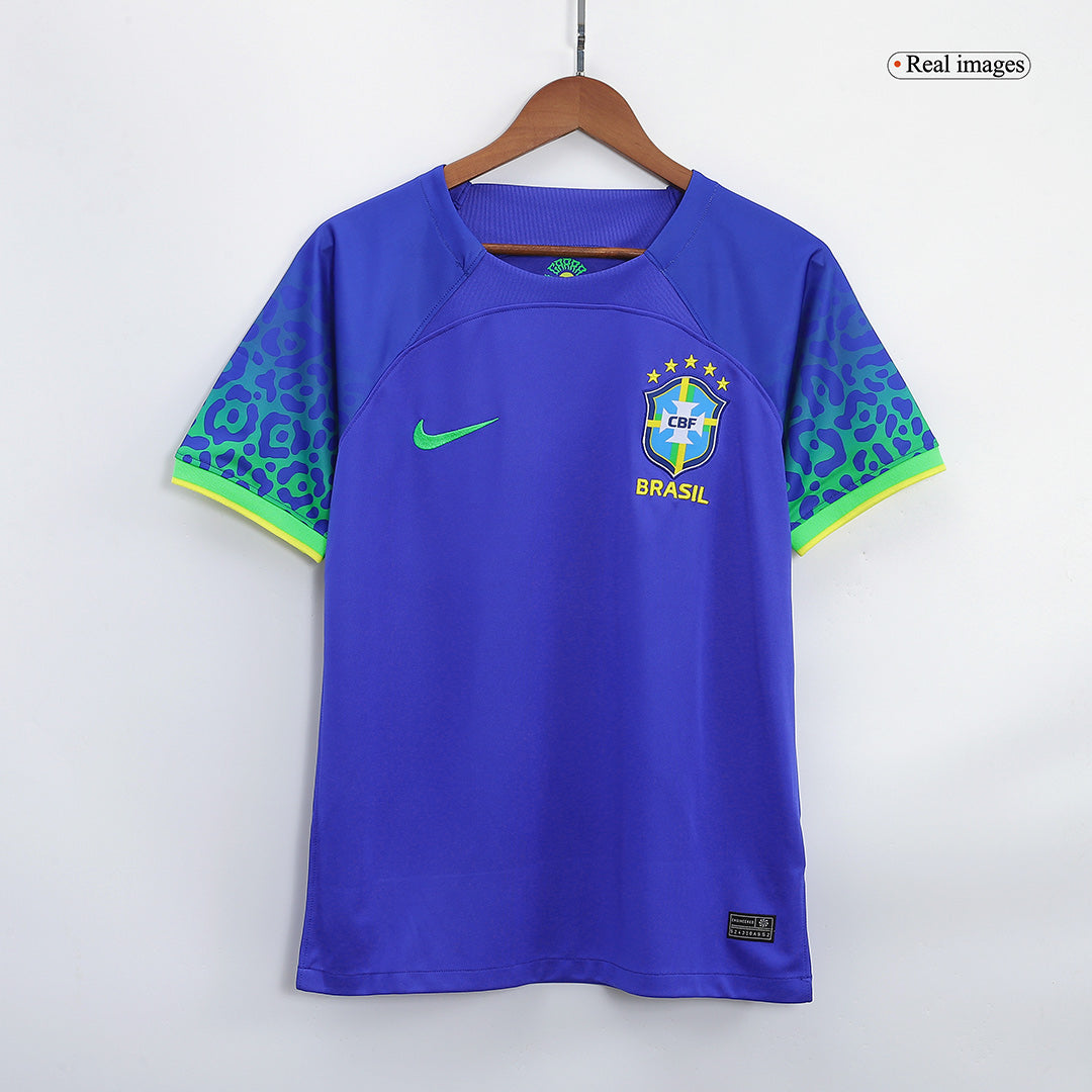 Brazil Away Jersey 2022 - MS Soccer Jerseys