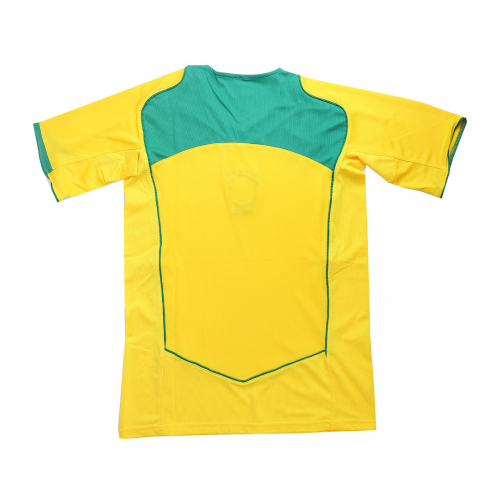 Brazil Retro Jersey Home 2004 - MS Soccer Jerseys
