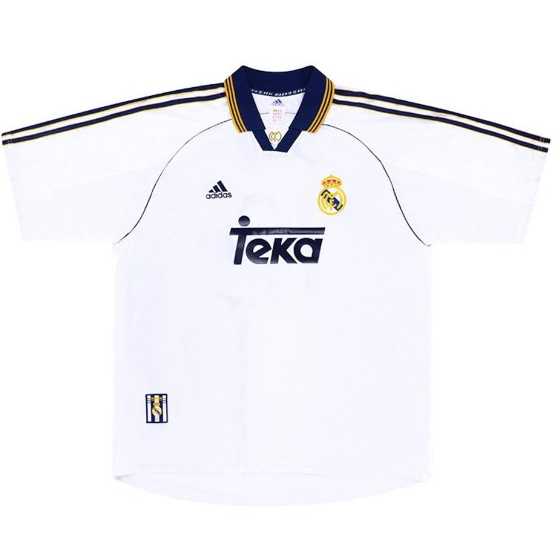 Real Madrid Retro Jersey Home 1999/00 - MS Soccer Jerseys