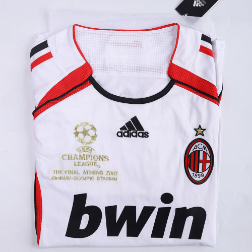 AC Milan #99 Ronaldo UCL Final Retro Jersey Away 2006/07 - MS Soccer Jerseys