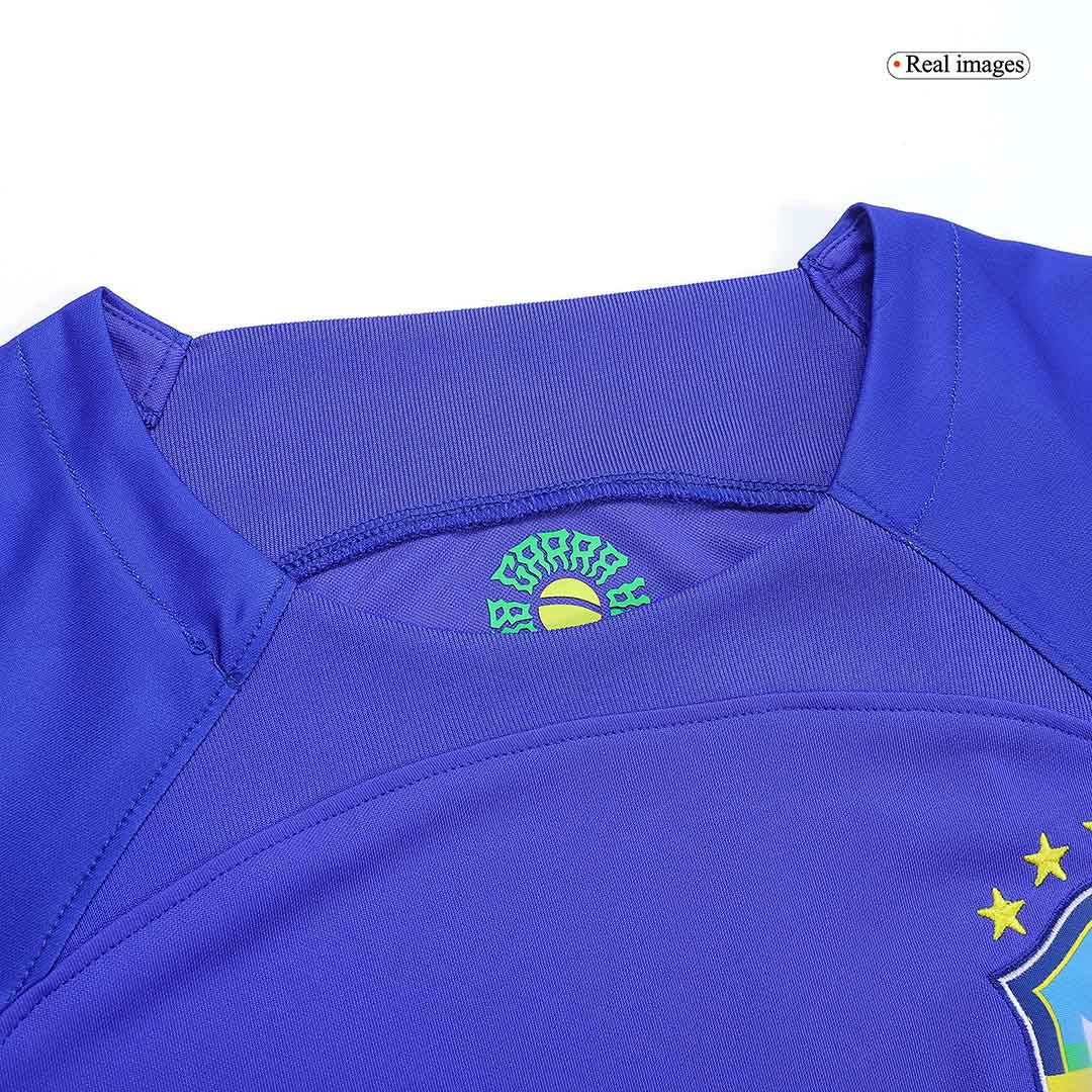 Brazil Away Jersey 2022 - MS Soccer Jerseys