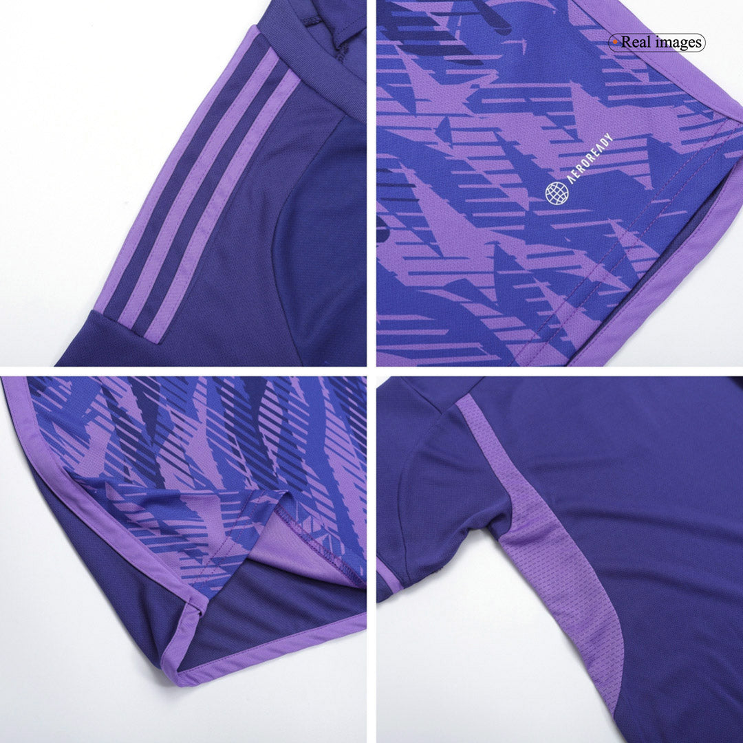 Argentina #10 Messi Away Jersey (3 Star) - MS Soccer Jerseys
