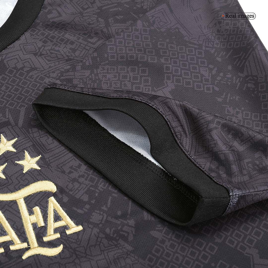 Argentina Champions Jersey (Black) - MS Soccer Jerseys