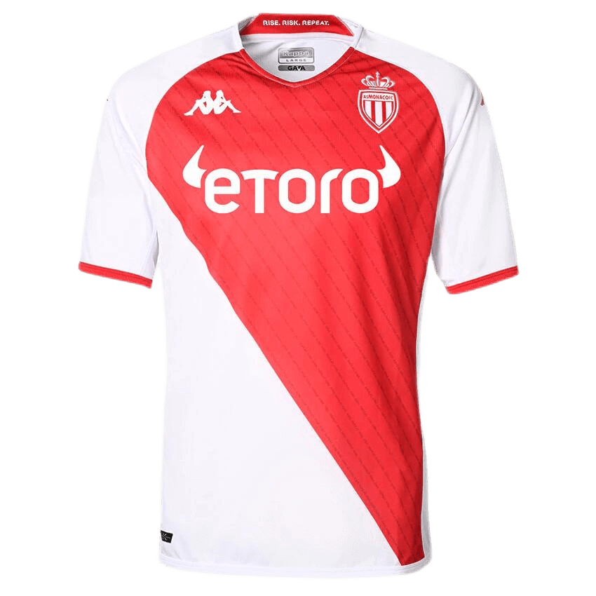 AS Monaco Home Jersey 22/23 - MS Soccer Jerseys