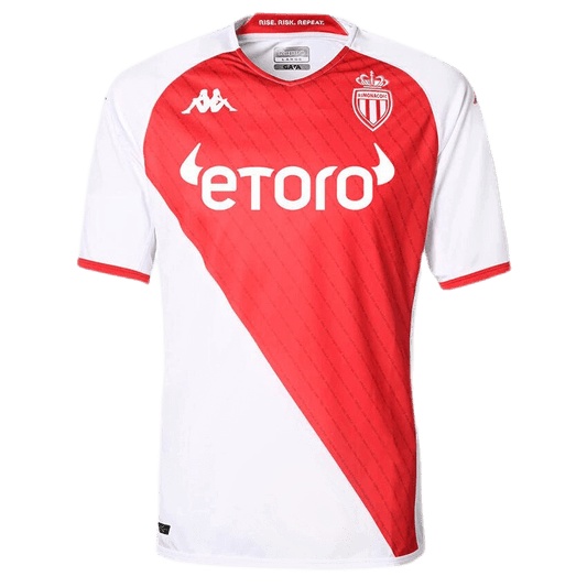 AS Monaco Home Jersey 22/23 - MS Soccer Jerseys