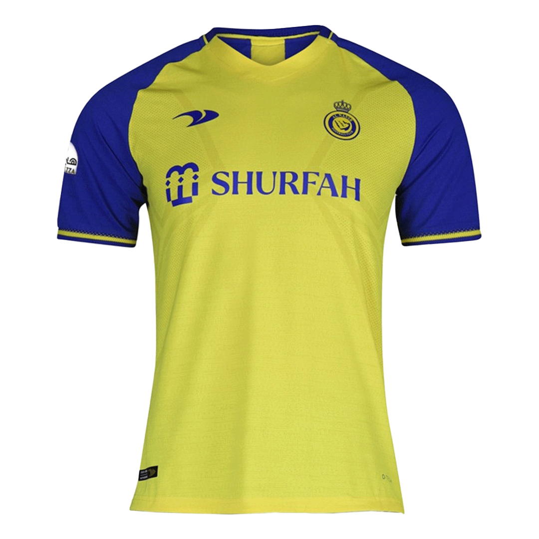 Al Nassr Home Jersey 22/23 - MS Soccer Jerseys