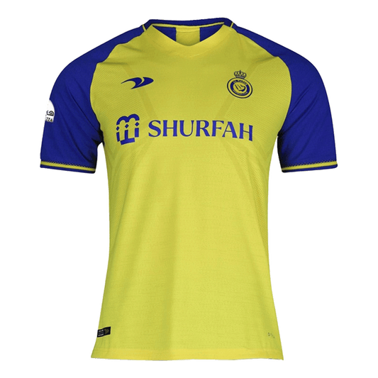 Al Nassr Home Jersey 22/23 - MS Soccer Jerseys