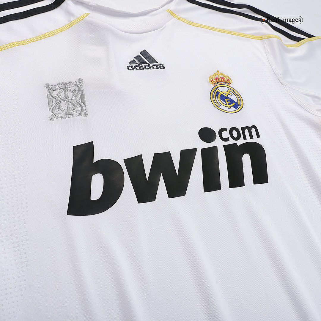 Real Madrid Retro Jersey Home 2009/10 - MS Soccer Jerseys