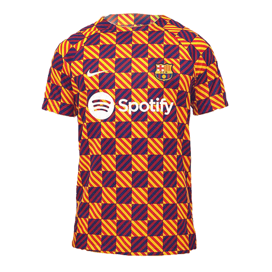 FC Barcelona Pre-Match Jersey 22/23 - MS Soccer Jerseys