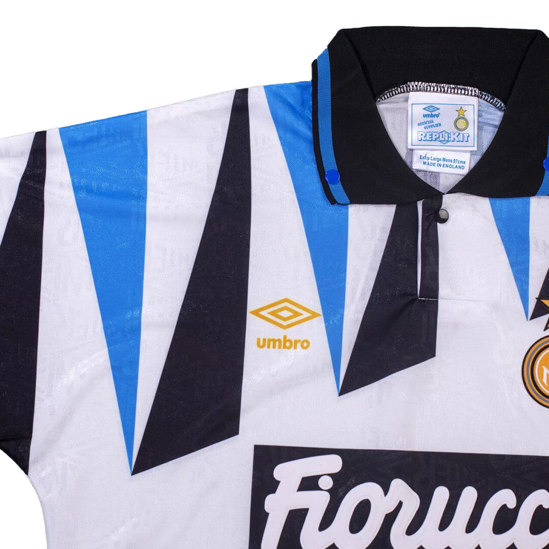 Inter Milan Retro Away Jersey 1992/93 - MS Soccer Jerseys