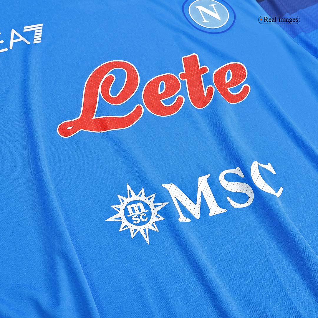 Napoli Home Jersey 22/23 - MS Soccer Jerseys