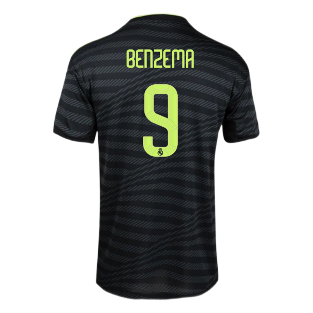 Real Madrid #9 Benzema Third Jersey 22/23 - MS Soccer Jerseys