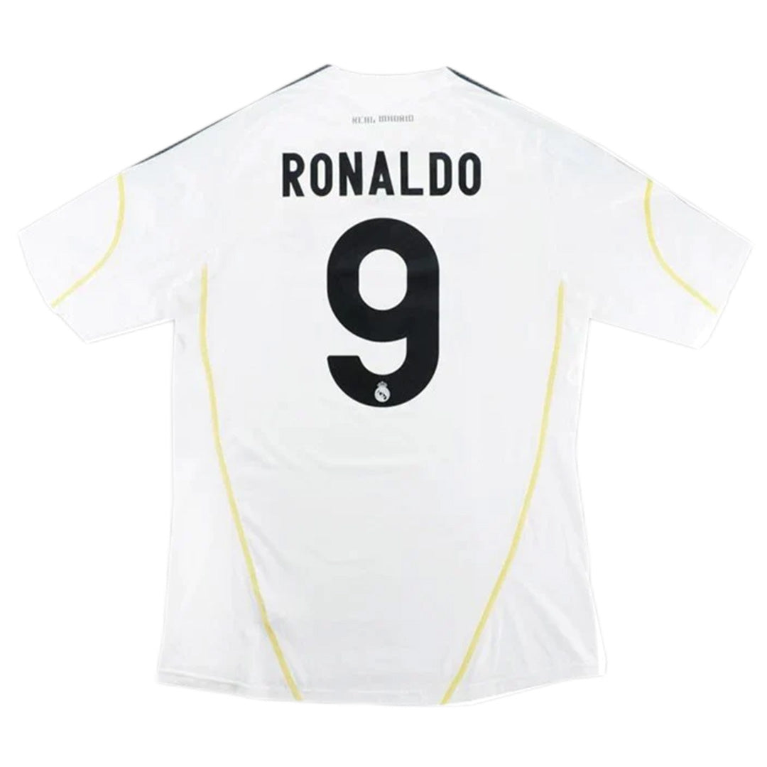 Real Madrid #9 Ronaldo Retro Jersey Home 2009/10