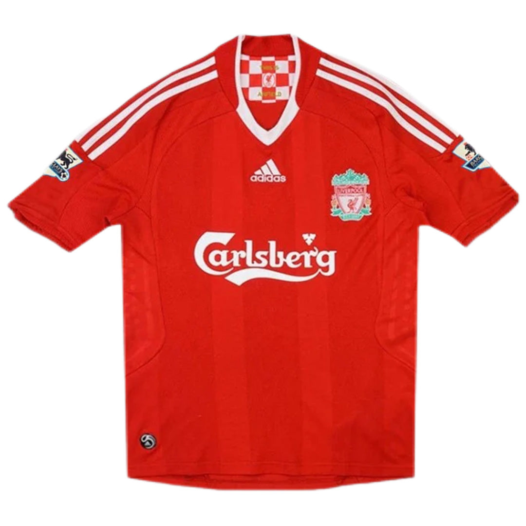 Liverpool #8 Gerrard Retro Home Jersey 2008/09 - MS Soccer Jerseys